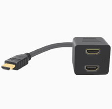 HDMI 一分二線一拖二連接線HDMI一轉二轉換線HDMI一分二轉換線