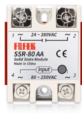 SSR-80AA 單相固態繼電器模塊交流控交流