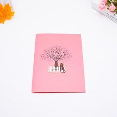 創意紙雕表白禮物情侶生日卡片