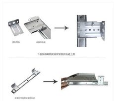 書桌抽屜加裝電腦辦公桌鋼製金屬鍵盤托架二節導軌鍵盤抽屜托盤