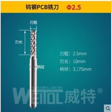 玉米銑刀立銑刀(1入50支)