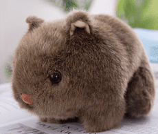 可愛模擬長毛胖豚鼠玩偶