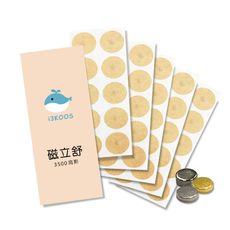 i3KOOS磁立舒-麻將牌咖磁力貼組