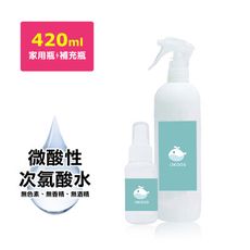 i3KOOS-微酸性次氯酸水-噴霧家用瓶+噴霧隨身瓶