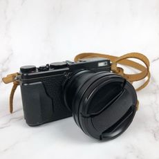 (beagle) fujifilm x70 真皮相機專用貼皮/蒙皮--黑色(可訂製其他顏色)