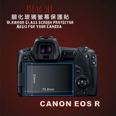 (beagle)鋼化玻璃螢幕保護貼 canon EOS R 專用-可觸控-抗指紋油汙-硬度9h-台灣