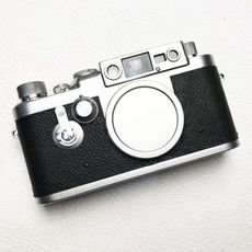 (beagle) leica IIIg 相機專用貼皮/蒙皮---黑色--可訂製其他顏色