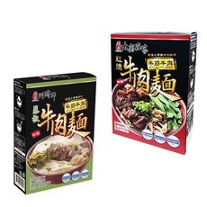 《大廚在家》即熱即時半筋半肉紅燒牛肉麵(430g)&半筋半肉藤椒牛肉麵(500g)任選