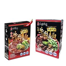 《大廚在家》即熱即時半筋半肉紅燒牛肉麵(430g)&半筋半肉麻辣牛肉麵(430g)任選