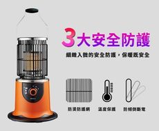 【LAPOLO 藍普諾】速暖360度環繞陶瓷電暖器 (LA-966)