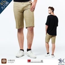 【NST Jeans】男短褲 涼夏淡卡其 潑墨點點 吸濕排汗(中腰) 390-9500 大尺碼40腰