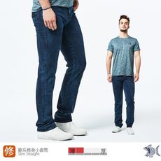【斷貨出清】NST Jeans 男牛仔褲 修身小直筒 淺藍東京晴空 夏季薄款純棉 380(5761)