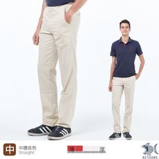 【NST Jeans】男休閒褲 中腰直筒斜口袋 托斯坎尼暖米色吸濕排汗390(5741)夏季薄款