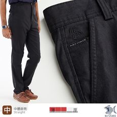 【NST Jeans】斜口袋男休閒褲 中腰直筒 霧黑色 390(5942)台灣製