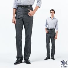 【NST Jeans】 男羊毛西裝褲 中腰直筒 紳士灰白細點紋 390(5657)