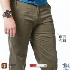 【NST Jeans】男休閒褲 中腰直筒斜口袋彈性 卡其軍綠390(5755)紳士專櫃