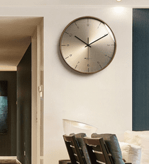 16英吋 六色可選 創意鐘表 北歐掛鐘 客廳時鐘 現代簡約時鐘 時尚 輕奢掛表 靜音藝術掛墻家用