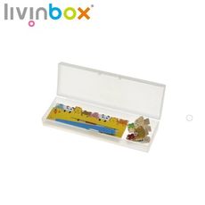 【樹德 livinbox】PB-1706 透明鉛筆盒