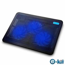 逸奇e-Kit 110mm超靜音三風扇筆電散熱墊 CKT-C3