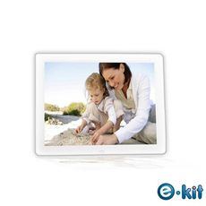 逸奇e-Kit 15吋數位相框電子相冊(共四款)-白色款 DF-V801_W