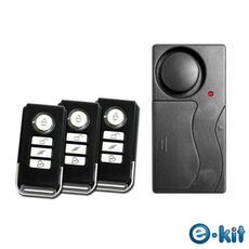 e-Kit 一對三無線遙控器/震動感應門窗防盜警報器/迎賓門鈴/緊急警報聲/迎賓叮噹門鈴ES-35C