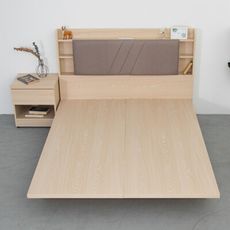 IDEA-MIT傢俱系列暖色木紋床架組