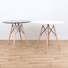 IDEA-黑白簡約風圓桌-兩色可選
