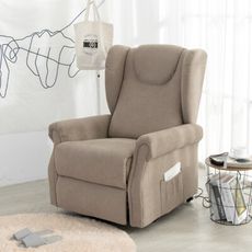 IDEA-戴爾短絨布電動沙發躺椅/起身椅