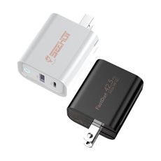 SEEHOT Fast Duo PD雙口快充5A/42.5W強電流 快充1倍 USB-C USB-A