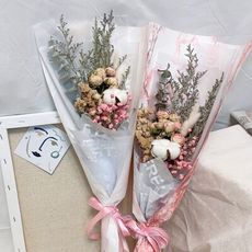 晞· 初戀這件小事 大理石包裝花束 情人節花束 畢業花束