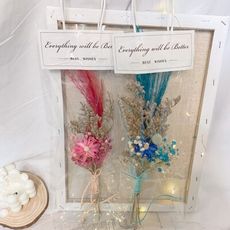 晞·木槿花禮袋 乾燥花束 生日禮物 提袋花束