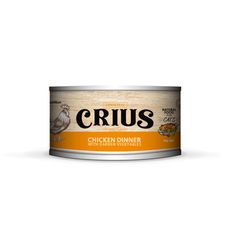 【CRIUS 克瑞斯】全齡貓罐 天然紐西蘭 低敏無穀 單一純肉 主食罐 放養雞 90G