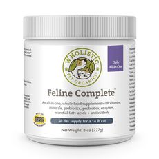 【Wholistic Pet Organics 護你姿】綜合維生素 全齡貓 寵物保健 8oz/瓶