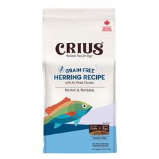 【CRIUS 克瑞斯】無榖白鮭魚 全齡犬 營養顆粒+風乾肉塊犬飼料 光澤毛質 維持活力 30LB