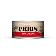 【CRIUS 克瑞斯】全齡貓罐 天然紐西蘭 低敏無穀 單一純肉 主食罐 風味牛 90G