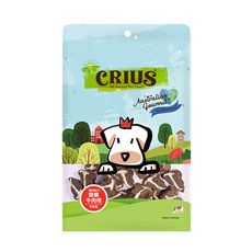 【CRIUS 克瑞斯】營養牛肉塊 狗點心 寵物點心 天然澳洲點心 100G