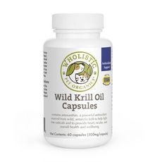 【Wholistic Pet Organics 護你姿】野生南極磷蝦油 全齡犬貓 寵物保健 60入裝