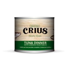 【CRIUS 克瑞斯】全齡貓罐 天然紐西蘭 低敏無穀 單一純肉 主食罐 鮮鮪魚 175G