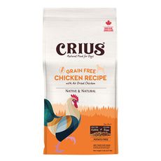 【CRIUS 克瑞斯】無榖雞肉犬糧 全齡犬 營養顆粒+風乾肉塊 犬飼料 幫助肌肉發展 營養均衡 腸胃