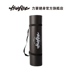 Harfez 經典logo加厚款瑜珈墊 黑/白