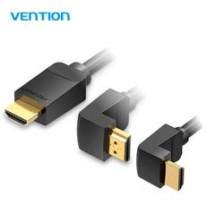 VENTION 威迅 AAQ系列 HDMI 彎直頭(頭朝上) 1.5M