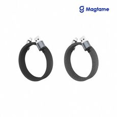 Magtame USB-A to Lightning 磁性快收納充電傳輸線-鋁殼圓線款(發明專利)