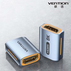 VENTION 威迅 AIU系列 HDMI 8K 母對母轉接頭 2入款