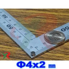 高精度強磁力 工業等級 釹鐵硼 強力磁鐵 釹鐵硼 強磁 4X2 mm