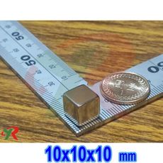 高精度強磁力 工業等級 釹鐵硼 強力磁鐵 強磁 10X10X10 mm