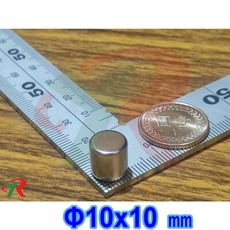 高精度強磁力 工業等級 釹鐵硼 強力磁鐵 強磁 10x10 mm