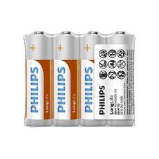Philips 飛利浦 碳鋅電池 3號電池AA   4號電池AAA  4顆一入
