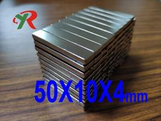 高精度強磁力 工業等級 強力磁鐵 釹鐵硼 強磁 磁鐵 強磁 50X10X4