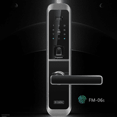 《時尚簡約》【聯泰電子鎖】FM-06s 密碼、指紋、卡片、鑰匙 四合一開鎖、智慧鎖、電子鎖、指紋鎖