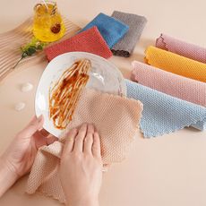 超細纖維清潔抹布4入/組 SIN2538 抹布 超細纖維抹布 擦碗布 清潔抹布 吸水抹布 廚房抹布